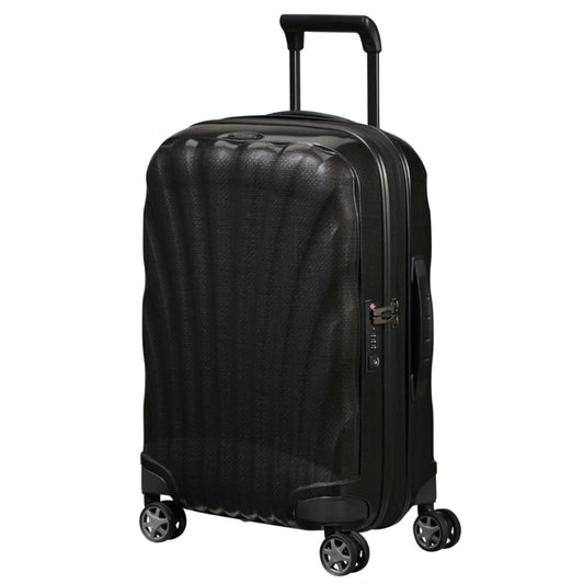 Samsonite C-Lite 55cm 4-Wheel Expandable Cabin Spinner Suitcase - Black