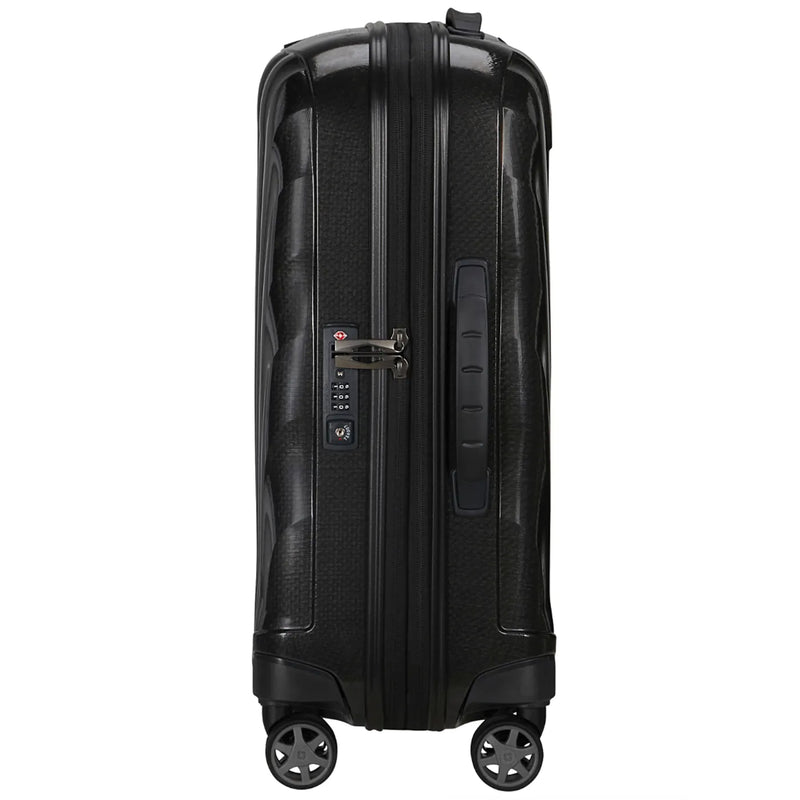 Samsonite C-Lite 55cm 4-Wheel Expandable Cabin Spinner Suitcase - Black