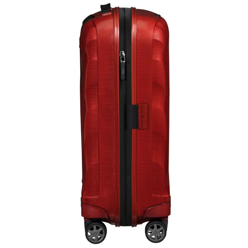 Samsonite C-Lite 55cm 4-Wheel Expandable Cabin Spinner Suitcase - Chili Red