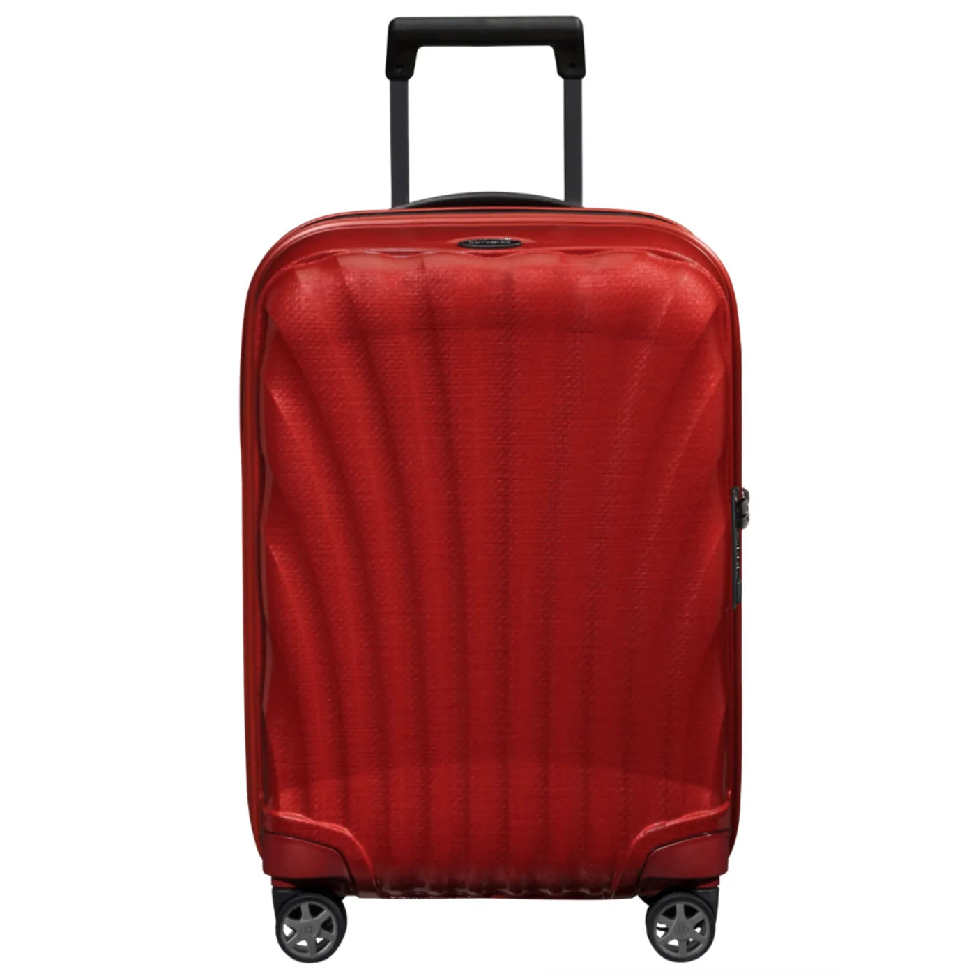 Samsonite C-Lite 55cm 4-Wheel Expandable Cabin Spinner Suitcase - Chili Red