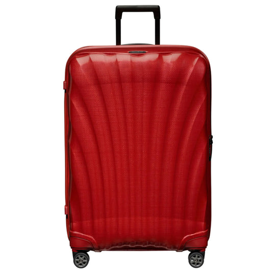 Samsonite C-Lite 75 cm 4 Wheel Spinner Luggage - Chilli Red