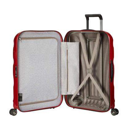 50/50 split packing with zippered internal pocket