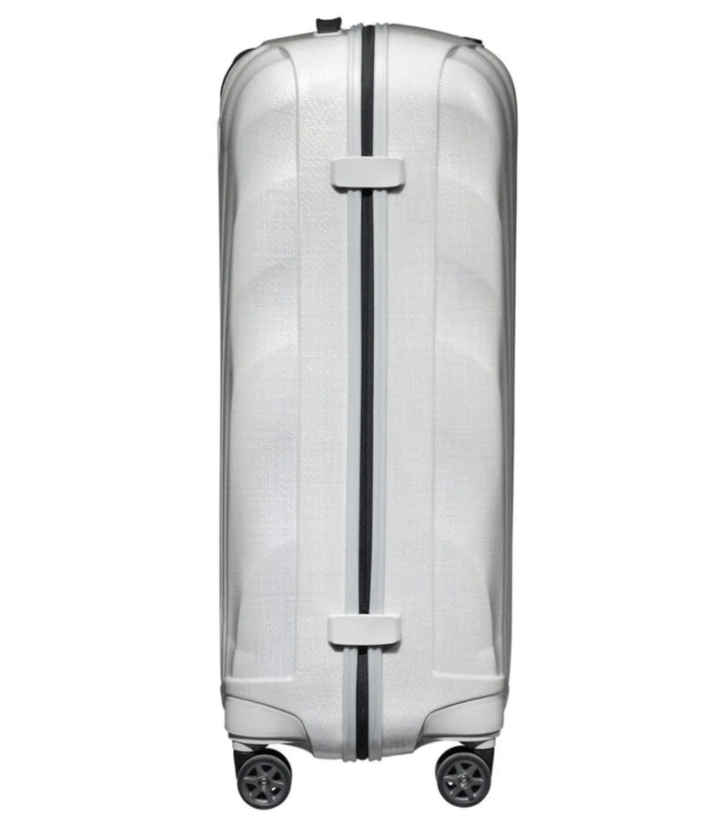 Samsonite Rip Offs Samsonite C Lite Off White Double Wheels Suitcase – Travel Universe