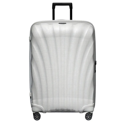 Samsonite C-Lite 75 cm 4 Wheel Spinner Luggage - Off White