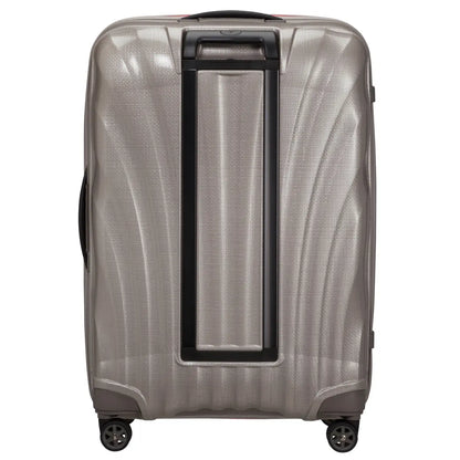 Samsonite C-Lite 75 cm 4 Wheel Spinner Suitcase - Pearl / Fuchsia (Limited Edition)