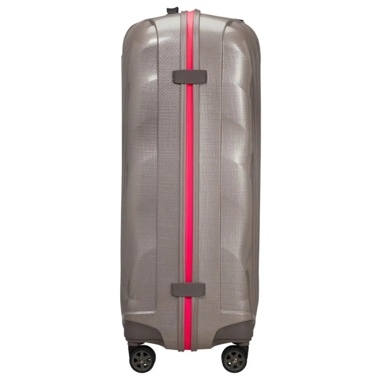 Samsonite C-Lite 75 cm 4 Wheel Spinner Suitcase - Pearl / Fuchsia (Limited Edition)