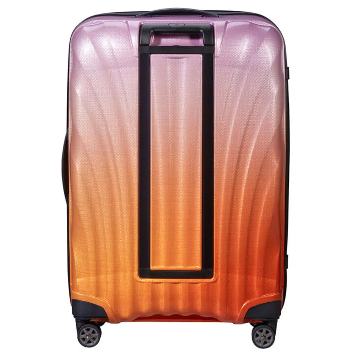 Recessed push button, double tube handle