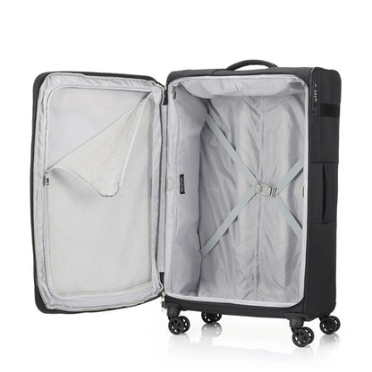 Cross ribbons and internal pocket