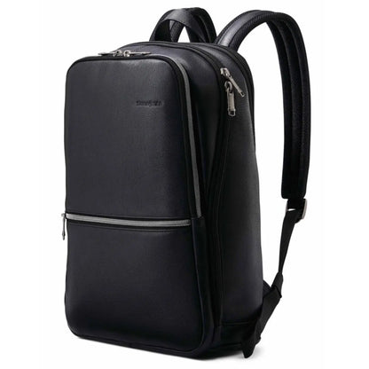 Samsonite Classic Leather 14.1" Laptop Backpack - Black