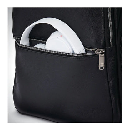 Quick access front zippered front pocket