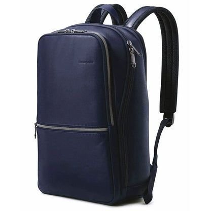 Samsonite Classic Leather 14.1" Laptop Backpack - Navy
