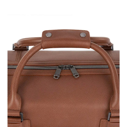 Double handles with snap button closure