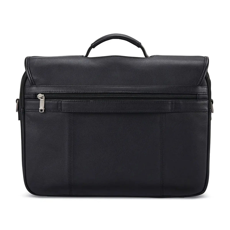 Large, zippered back pocket