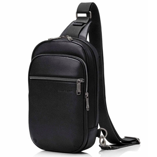 Samsonite Classic Leather Sling Bag - Black