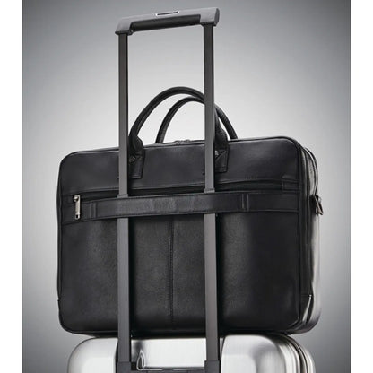 Smart sleeve slips over luggage trolley handles