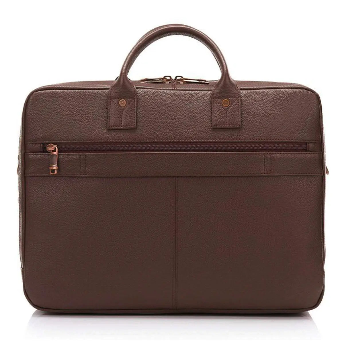 Samsonite Classic Leather Toploader 15.6’’ Laptop Bag - Chocolate