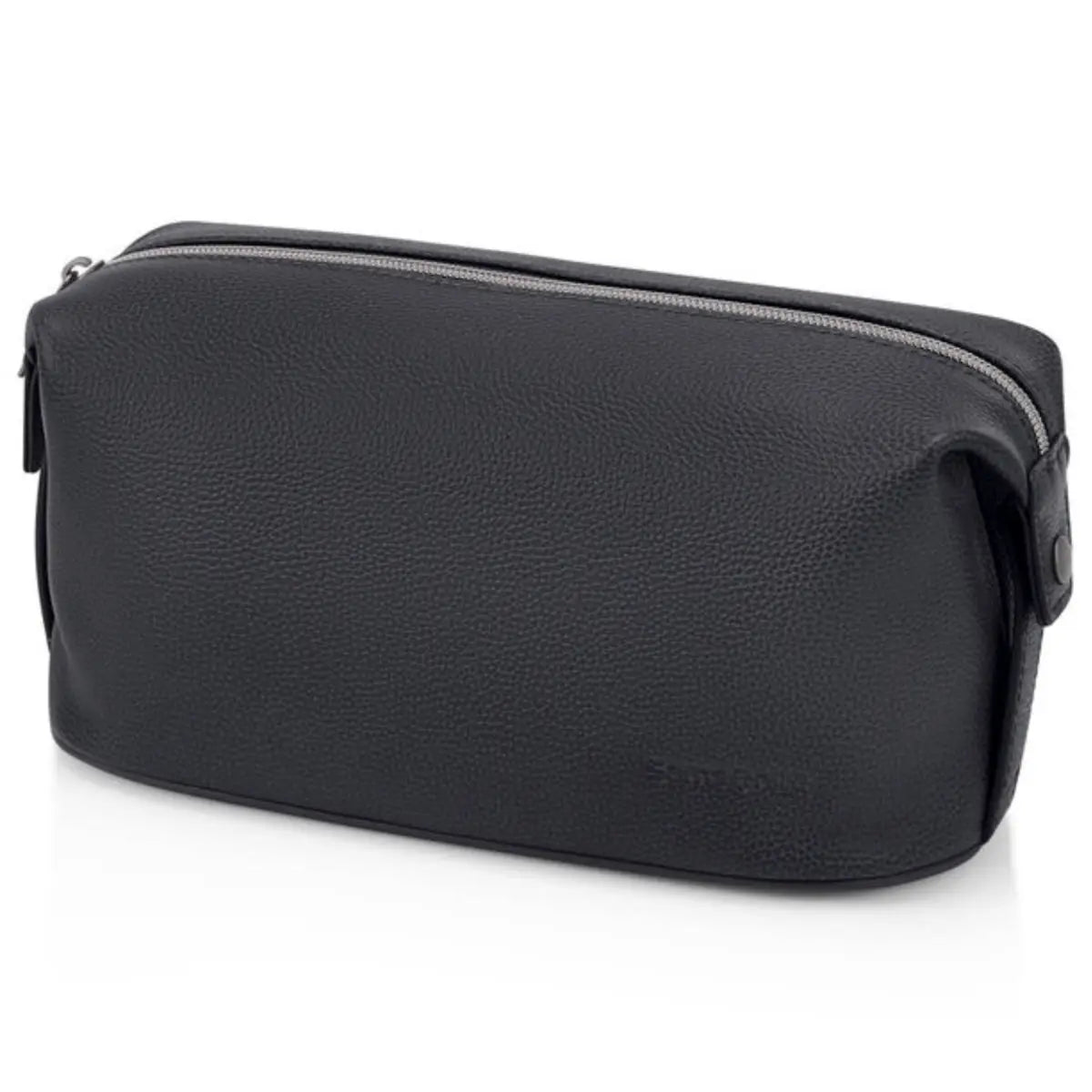 Samsonite Classic Leather Wash Bag - Black