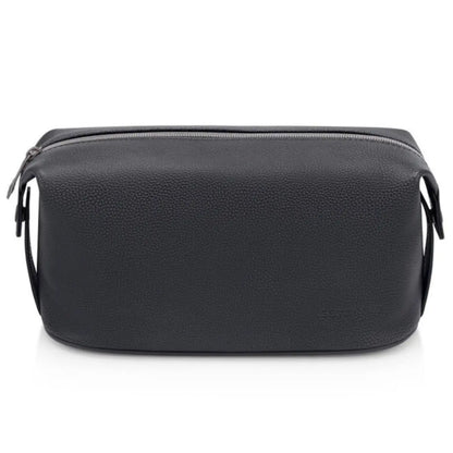 Samsonite Classic Leather Wash Bag - Black