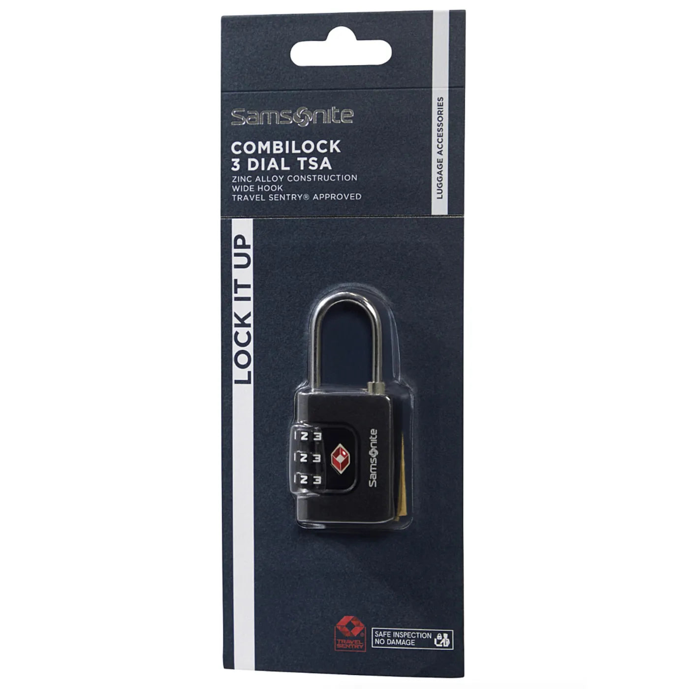Samsonite CombiLock 3 Dial TSA - Black