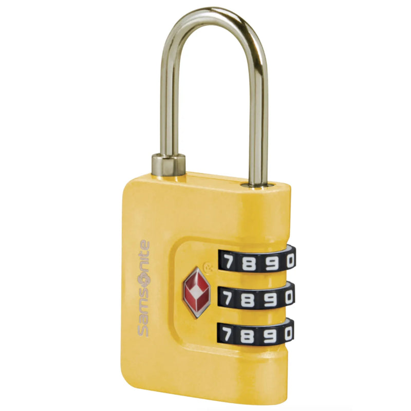 Samsonite CombiLock 3 Dial TSA - Yellow