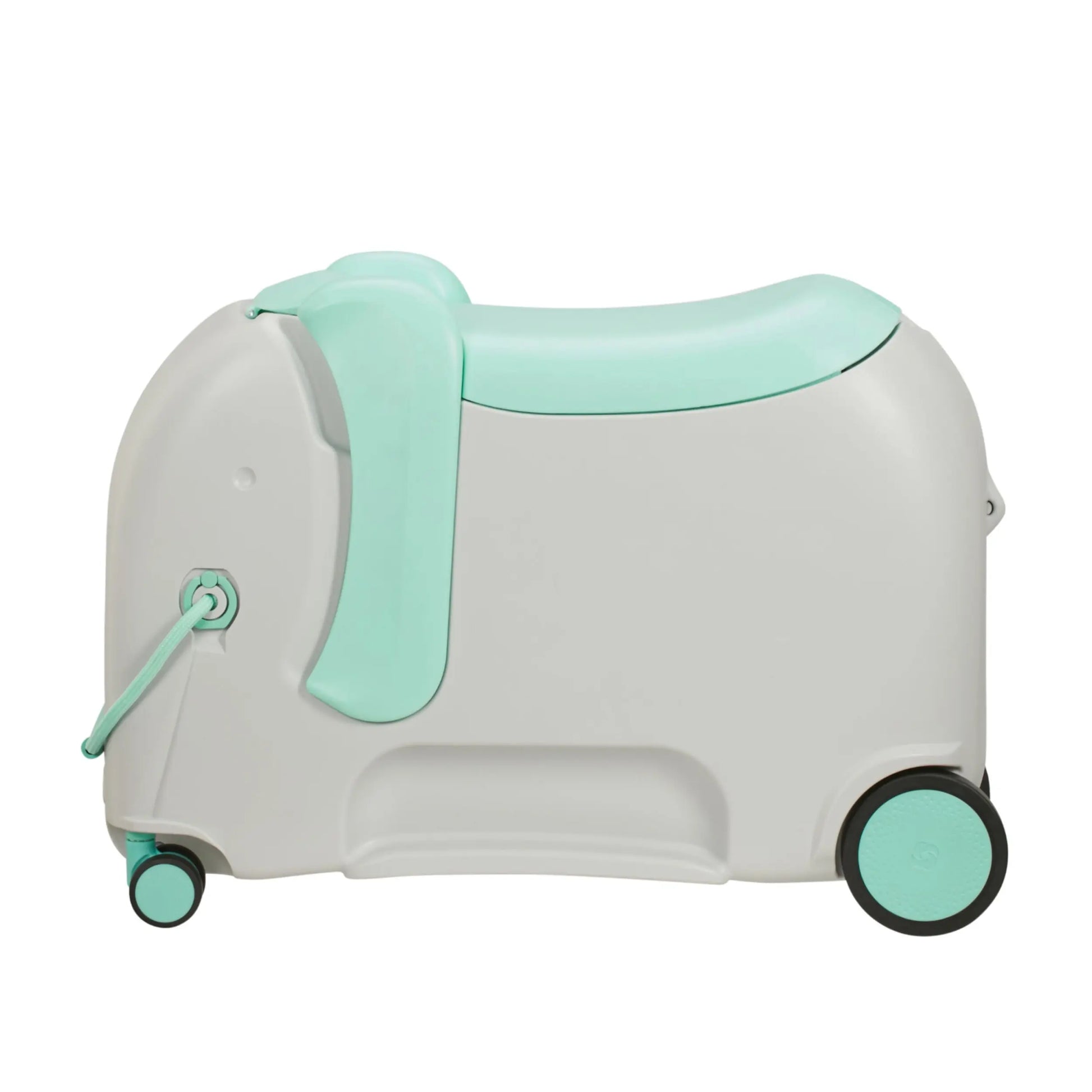 Samsonite Dream Rider DLX Ride-On Children's 4 Wheel Spinner Suitcase - Elephant Minty