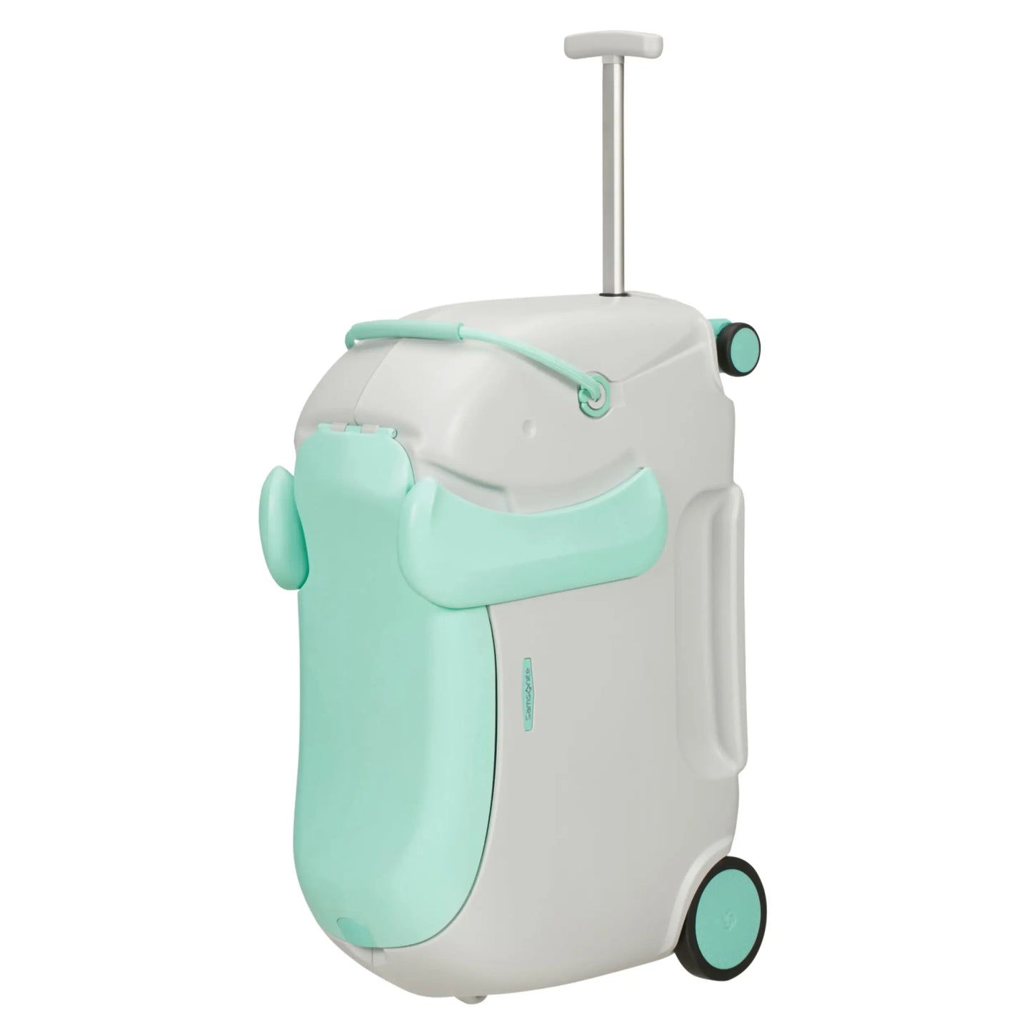 Samsonite Dream Rider DLX Ride-On Children's 4 Wheel Spinner Suitcase - Elephant Minty