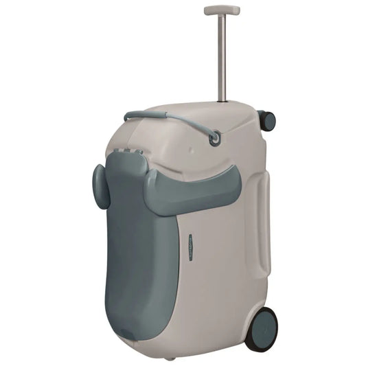 Recessed single tube upright handle