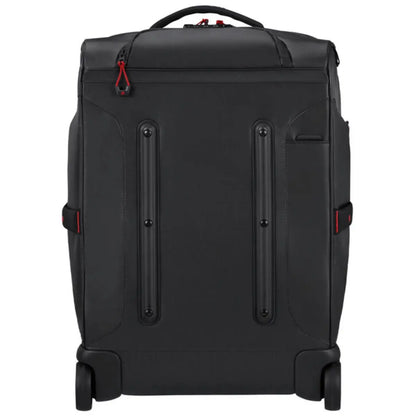 Moulded rear skids protect the rear and bottom of the bag