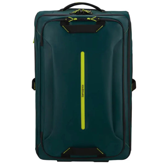 Samsonite Ecodiver 67 cm Wheeled Duffle - Dark Teal / Lime