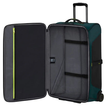 Samsonite Ecodiver 67 cm Wheeled Duffle - Dark Teal / Lime
