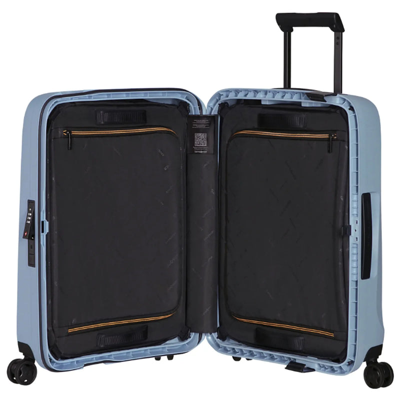 Samsonite Essens 55 cm Cabin Spinner Suitcase - Fog Blue