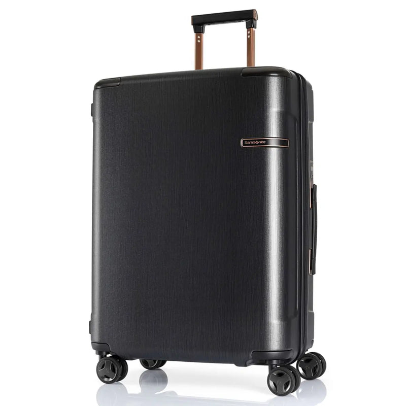 Samsonite EVOA TECH 69 cm 4 Wheel Expandable Non Tracker Luggage - Brushed Black
