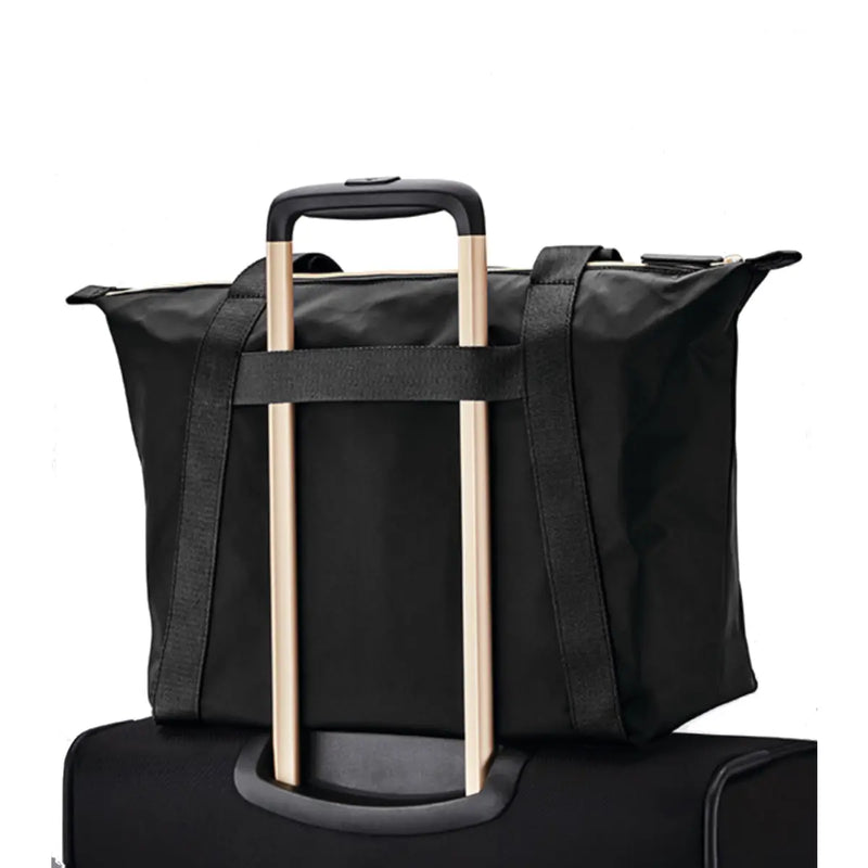 Luggage sleeve on rear (luggage sold separately)
