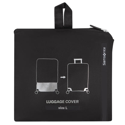 Samsonite Foldable Luggage Cover Large (Fits 75 cm) - Black