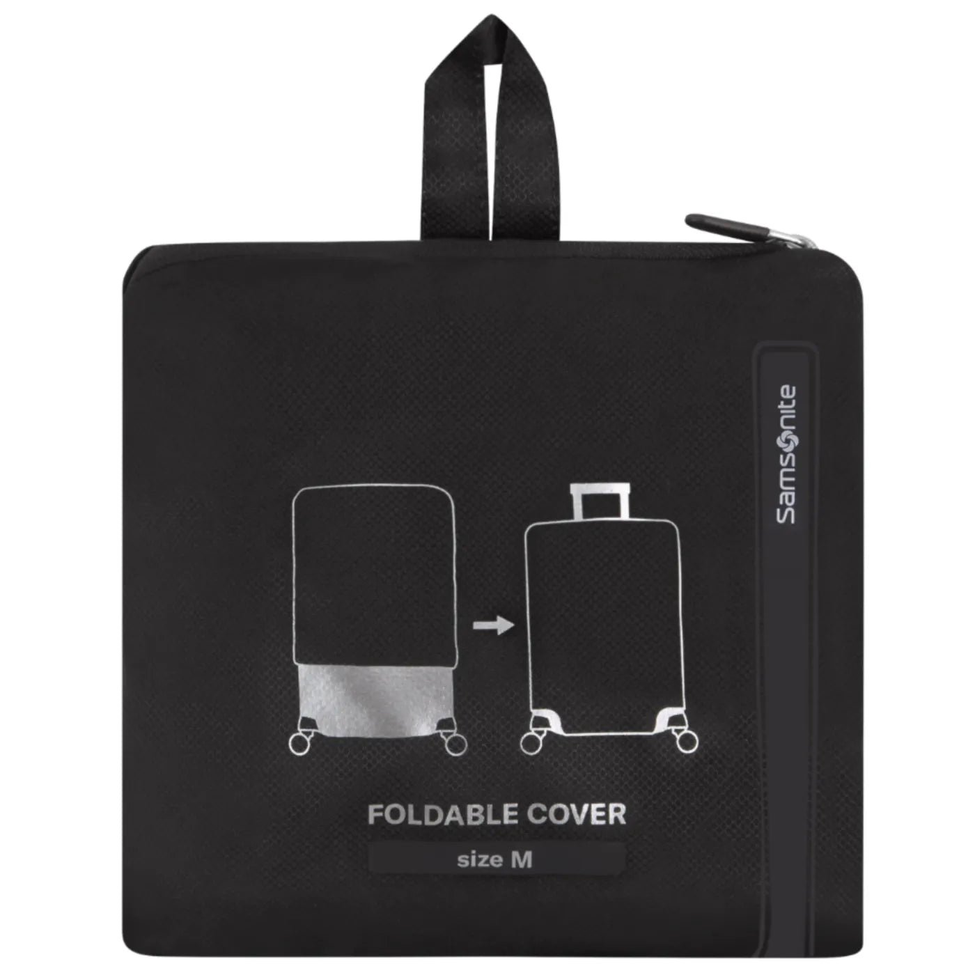 Samsonite Foldable Luggage Cover Medium (Fits 68 - 69 cm) - Black