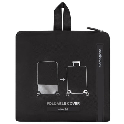 Samsonite Foldable Luggage Cover Medium (Fits 68 - 69 cm) - Black