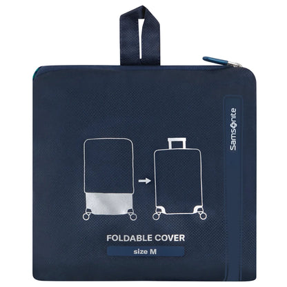 Samsonite Foldable Luggage Cover Medium (Fits 68 - 69 cm) - Midnight Blue