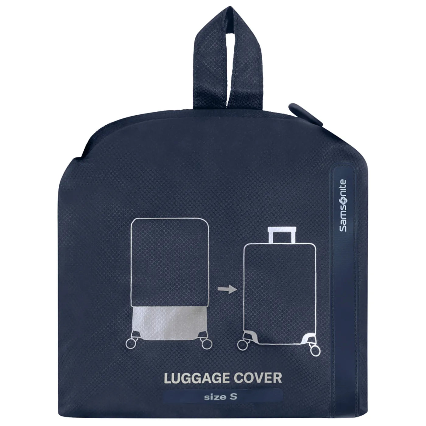 Samsonite Foldable Luggage Cover Small (Fits 55 cm) - Midnight Blue