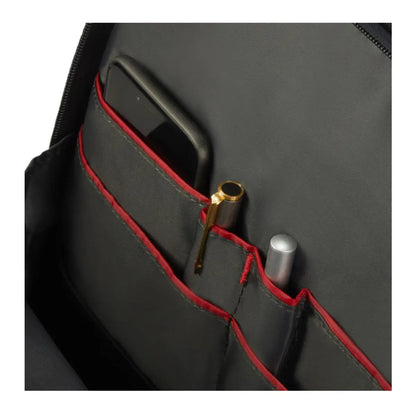 Organisation pockets for mobile phone, pens loops and cards etc