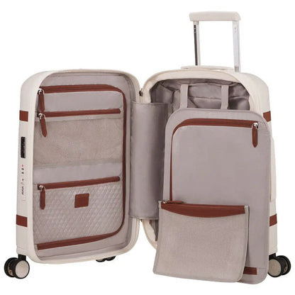Samsonite Image 55 cm Easy Access Expandable Carry-on Suitcase - Ivory