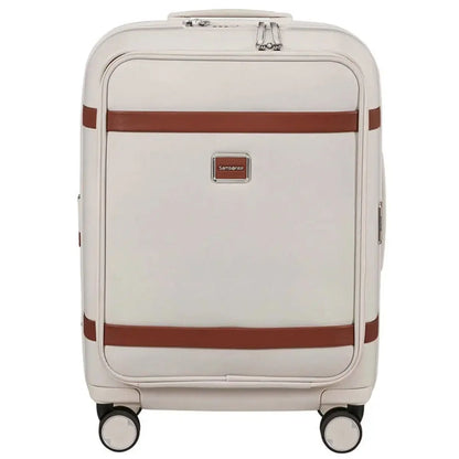 Samsonite Image 55 cm Easy Access Expandable Carry-on Suitcase - Ivory