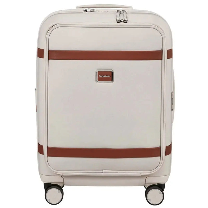 Samsonite Image 55 cm Easy Access Expandable Carry-on Suitcase - Ivory
