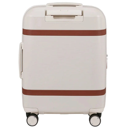 Samsonite Image 55 cm Easy Access Expandable Carry-on Suitcase - Ivory