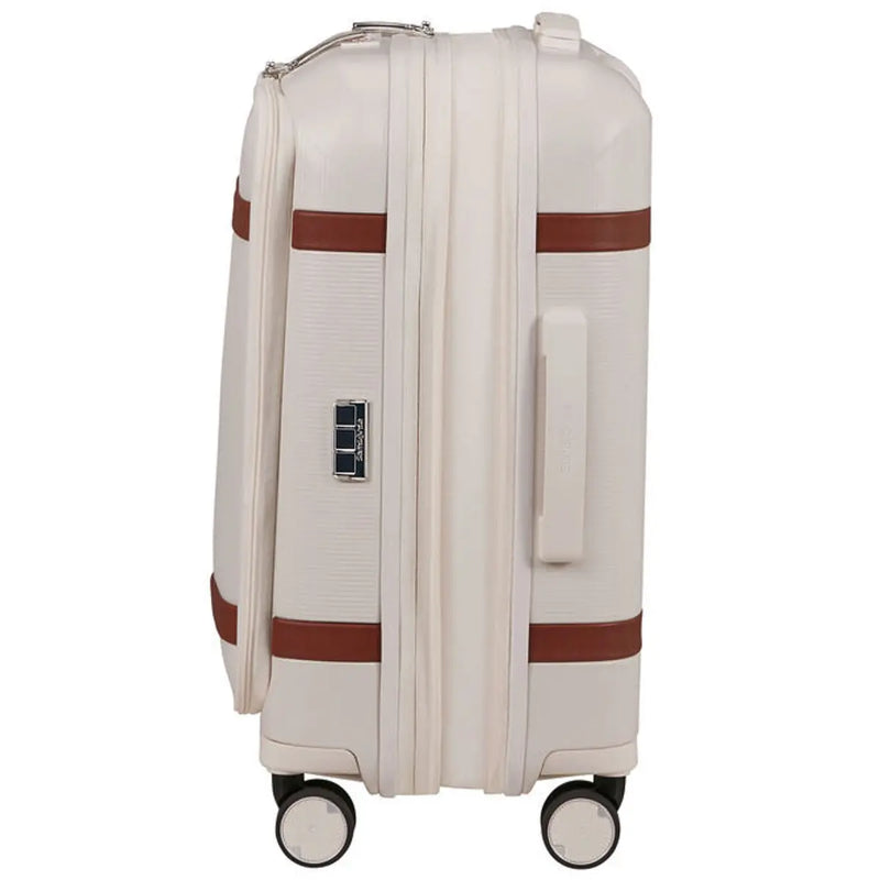 Samsonite Image 55 cm Easy Access Expandable Carry-on Suitcase - Ivory