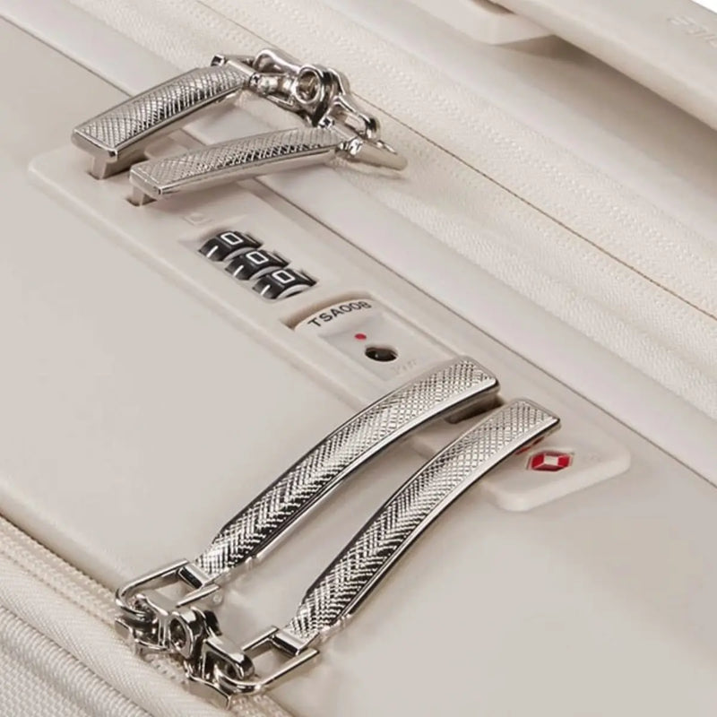 Samsonite Image 55 cm Easy Access Expandable Carry-on Suitcase - Ivory