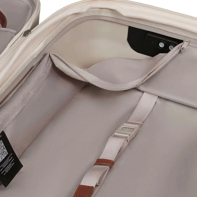 Samsonite Image 55 cm Easy Access Expandable Carry-on Suitcase - Ivory