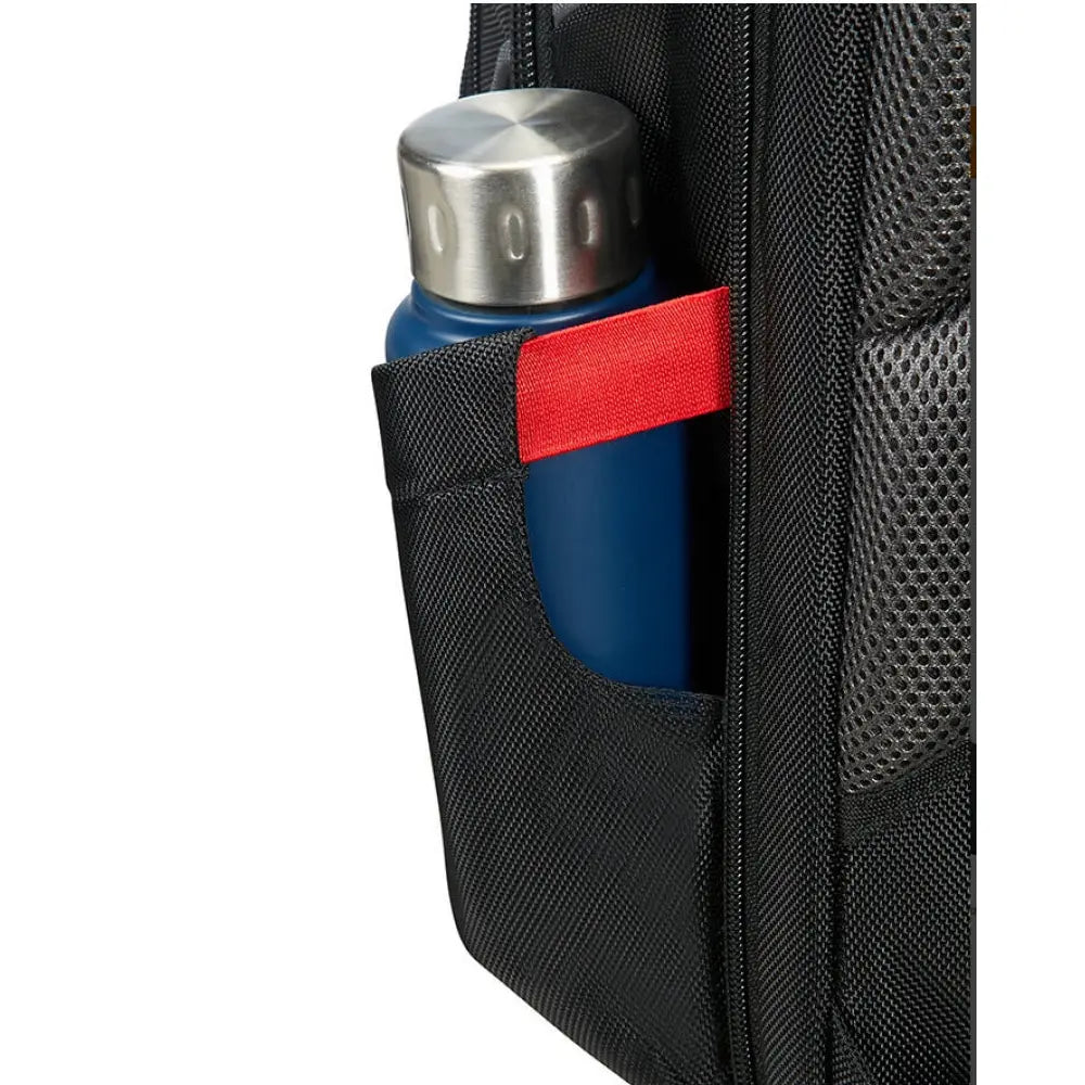 Side beverage/accessory pockets