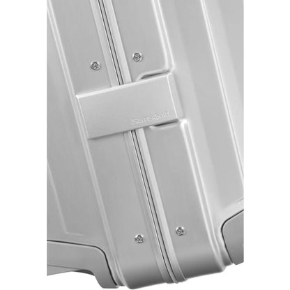 Samsonite Lite-Box ALU Anodised Aluminium 55 cm 4 Wheeled Spinner - Aluminium