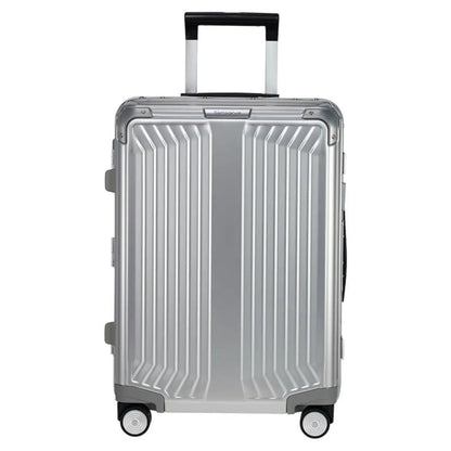 Samsonite Lite-Box ALU Anodised Aluminium 55 cm 4 Wheeled Spinner - Aluminium