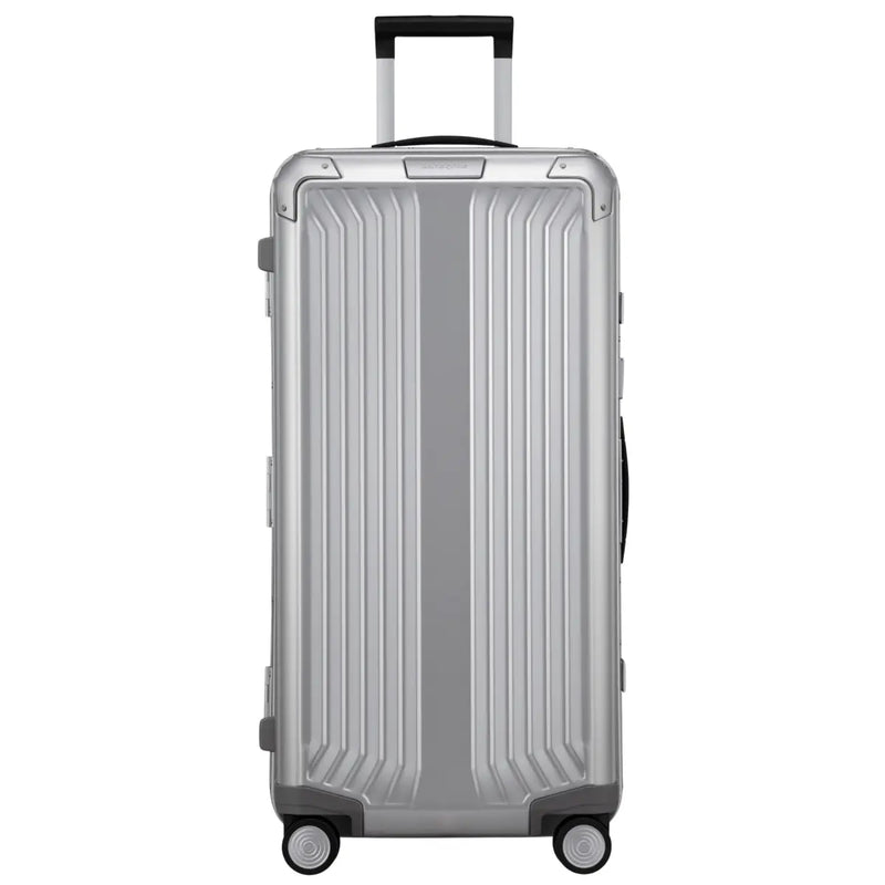 Samsonite Lite-Box ALU Anodised Aluminium 80 cm 4 Wheel Trunk - Aluminium